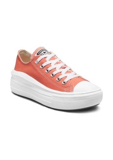 Converse Chuck Taylor® All Star® Move Low Top Platform Sneaker in Bright Madder/White/White at Nordstrom