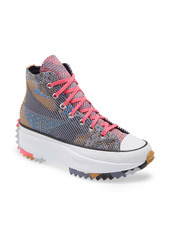 Converse Chuck Taylor® All Star® Run Star Hike Knit High Top Platform Sneaker (Women)