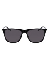 Converse Elevate 56mm Square Sunglasses in Black at Nordstrom