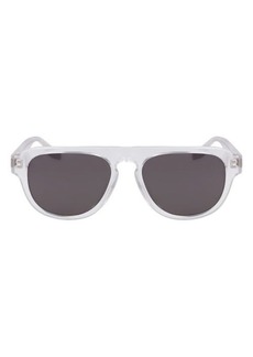 Converse Fluidity 53mm Aviator Sunglasses