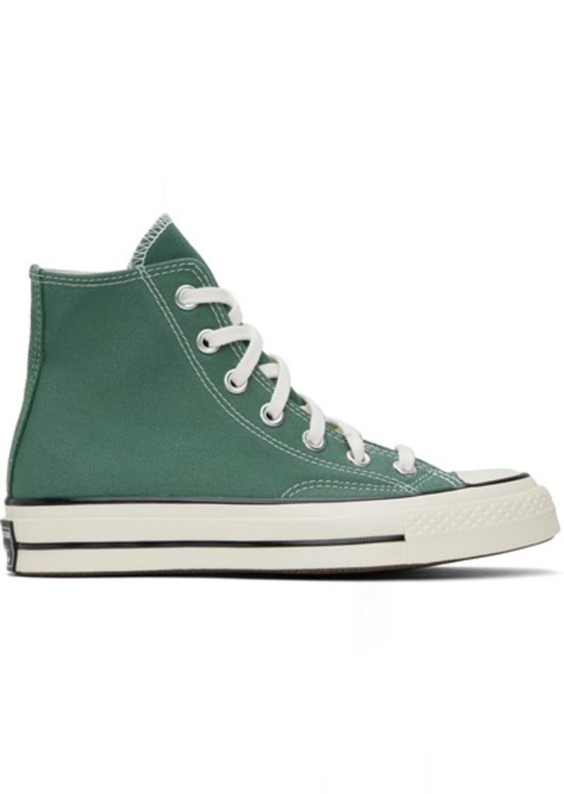 Converse Green Chuck 70 Vintage Canvas Sneakers