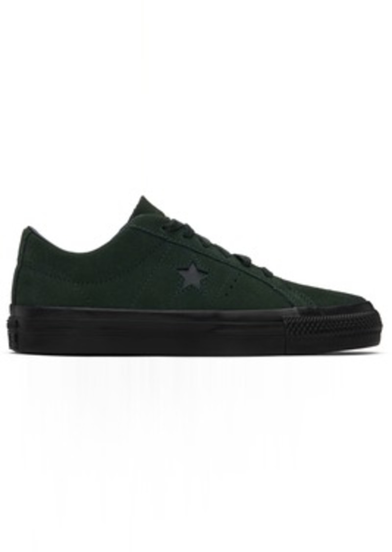 Converse Green CONS One Star Pro Sneakers