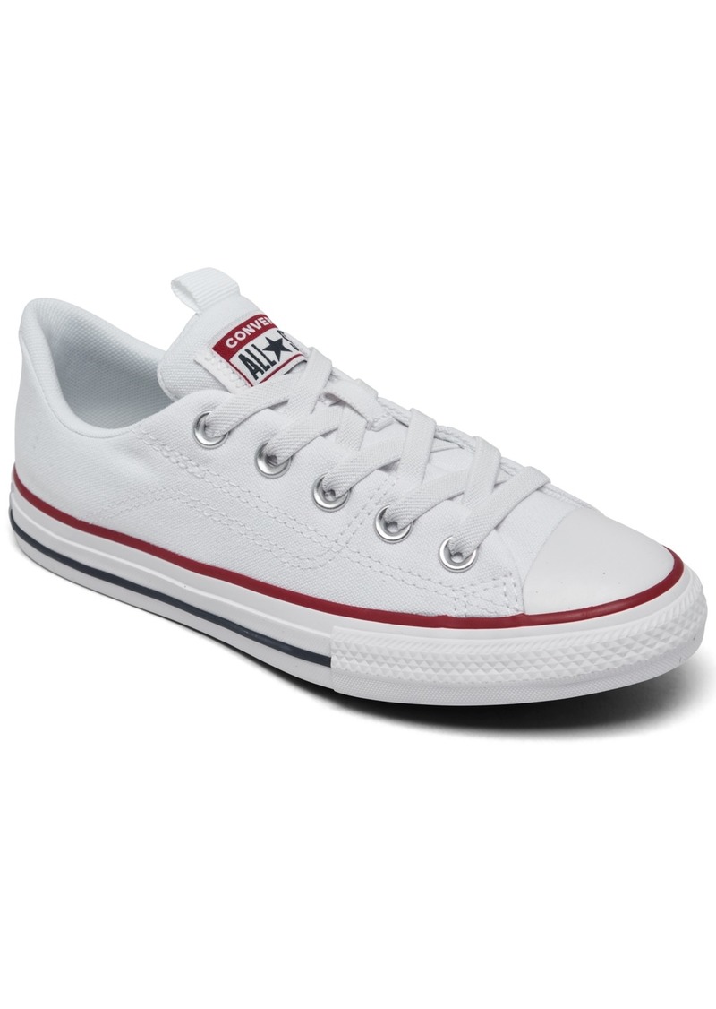 Converse Little Kids Chuck Taylor All Star Rave Casual Sneakers from Finish Line - White, Red, Navy