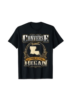 Converse Louisiana Hometown Where MY Story Began T-Shirt