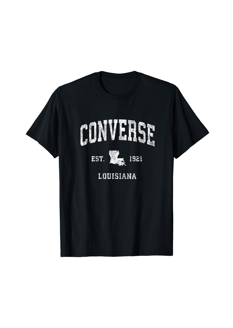 Converse Louisiana LA Vintage Athletic Sports Design T-Shirt