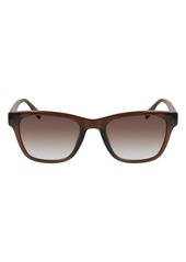Converse Malden 52mm Rectangular Sunglasses in Crystal Dark Root /Grey at Nordstrom Rack