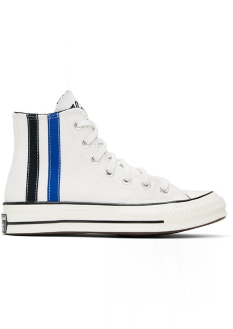 Converse Off-White Chuck 70 Archival Stripes High Top Sneakers