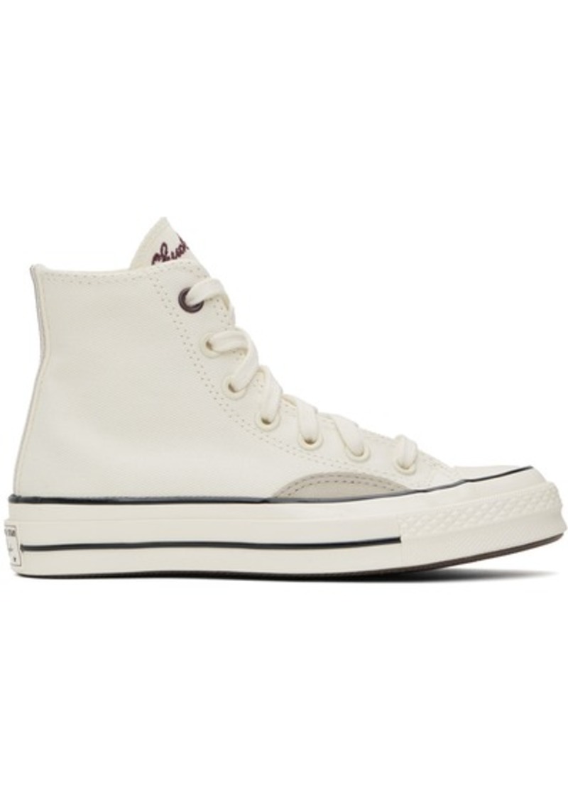 Converse Off-White Chuck 70 Mixed Materials Sneakers