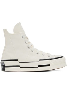 Converse Off-White Chuck 70 Plus High Top Sneakers