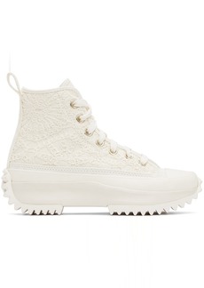 Converse Off-White Run Star Hike Sneakers