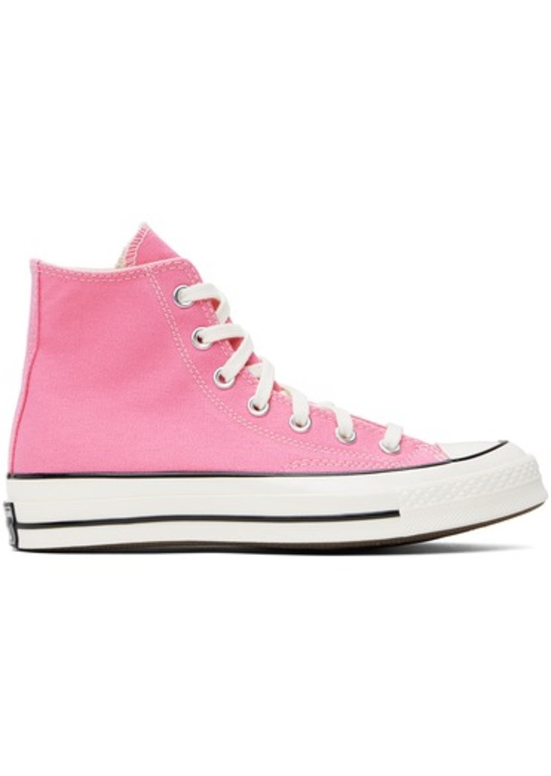 Converse Pink Chuck 70 High Top Sneakers