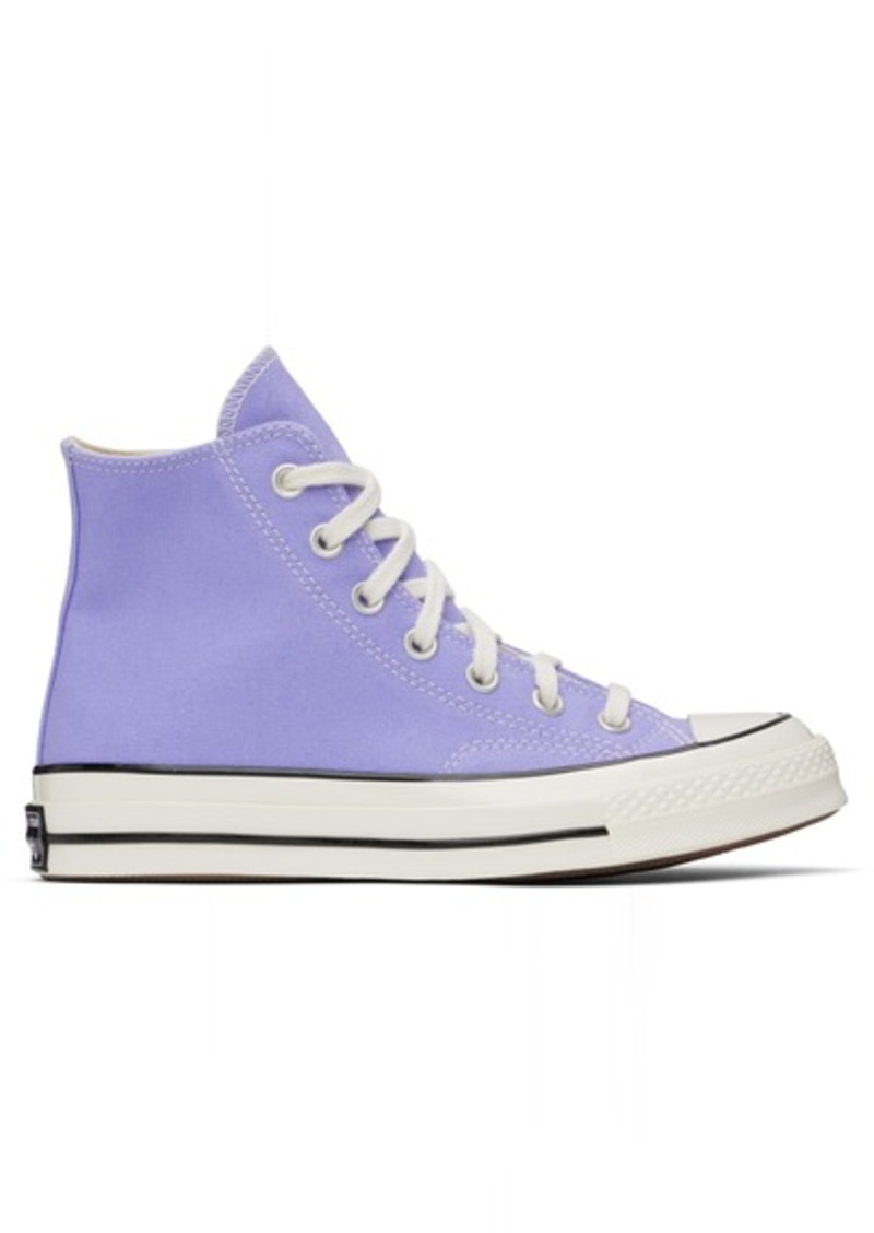 Converse Purple Chuck 70 Vintage Sneakers