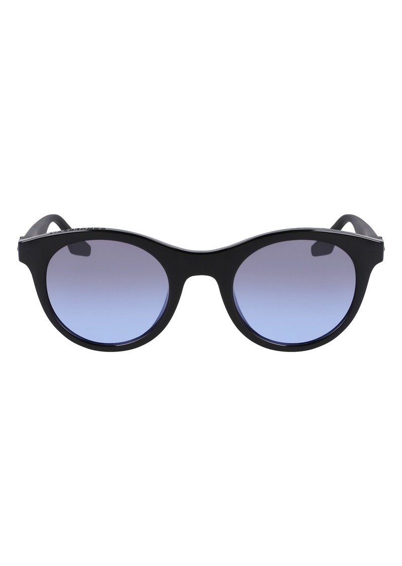 Converse Restore 49mm Gradient Round Sunglasses in Black at Nordstrom Rack