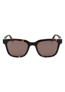 Converse Rise Up 51mm Sunglasses in Dark Tortoise at Nordstrom Rack