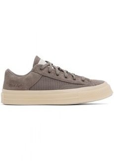 Converse Taupe Chuck 70 Marquis Boro Stitched Low Top Sneakers