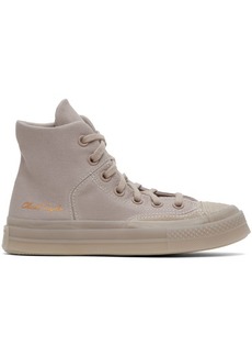 Converse Taupe Chuck 70 Marquis Sneakers