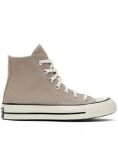 Converse Taupe Chuck 70 Vintage Canvas Sneakers