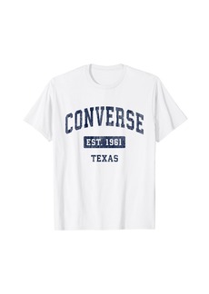 Converse Texas TX Vintage Athletic Sports Design T-Shirt