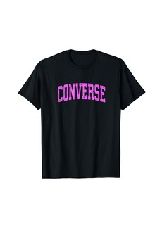 Converse Texas TX Vintage Athletic Sports Pink Design T-Shirt