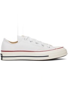 Converse White Chuck 70 Low Top Sneakers