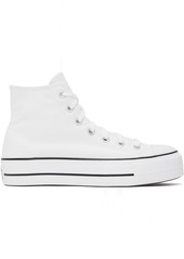 Converse White Chuck Taylor All Star Platform Sneakers