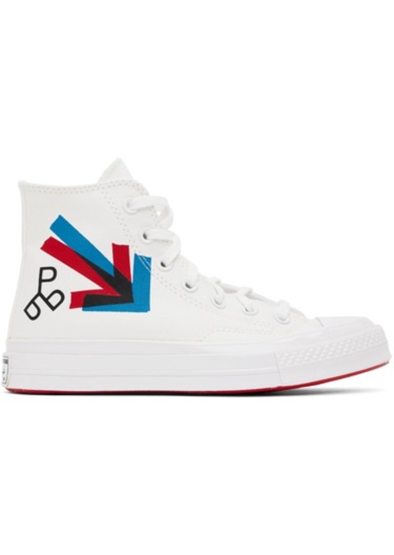 Converse White Patta & Experimental Jetset Edition Chuck 70 Sneakers