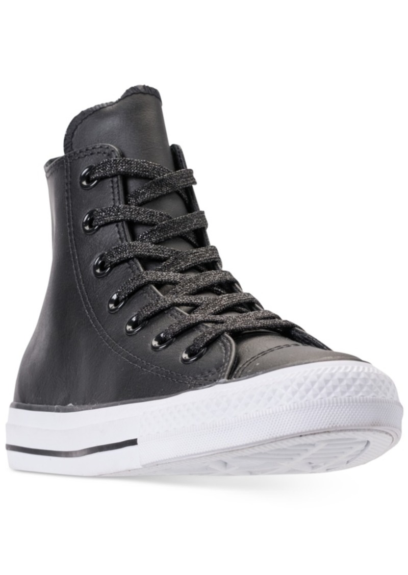 chuck taylor all star leather high top sneaker