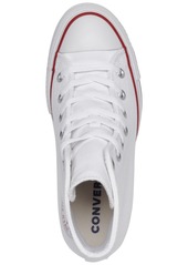 Converse Women's Chuck Taylor All Star Wedge Platform Casual Sneakers from Finish Line - White/Red/Navy