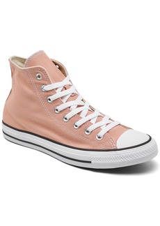 Converse Women's Chuck Taylor High Top Casual Sneakers from Finish Line - Canyon Clay