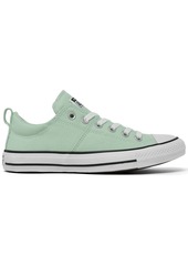 Converse Women's Chuck Taylor Madison Low Top Casual Sneakers from Finish Line - Sticky Aloe, White