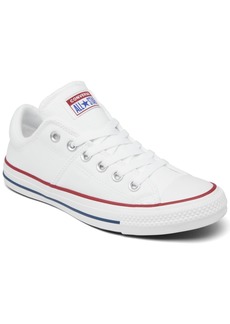 Converse Women's Chuck Taylor Madison Low Top Casual Sneakers from Finish Line - White, Blue, Red