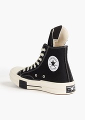 CONVERSE X DRKSHDW - DRKSTAR Chuck 70 canvas high-top sneakers - Black - US 5