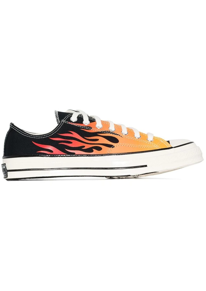 Converse Chuck 70 Ox "Flames - Black" sneakers