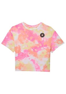 Converse Floral Print Boxy T-Shirt (Big Kids)
