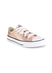 Converse Girl's Metallic Canvas All Star Sneakers