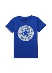 Converse Little Boy's Shark Graphic Logo T-Shirt