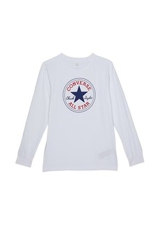 Converse Long Sleeve Chuck Patch Graphic T-Shirt (Big Kids)