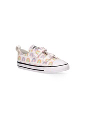 Converse Rainbow Print Canvas Strap Sneakers