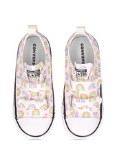 Converse Rainbow Print Canvas Strap Sneakers