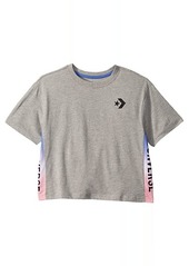 Converse Short Sleeve Gradient Logo Trim T-Shirt (Big Kids)