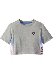 Converse Short Sleeve Gradient Logo Trim T-Shirt (Little Kids)