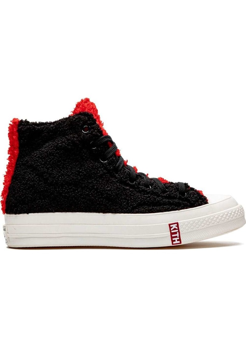 Converse x Kith x Disney Chuck 70 Hi "Mickey Mouse Fur" sneakers