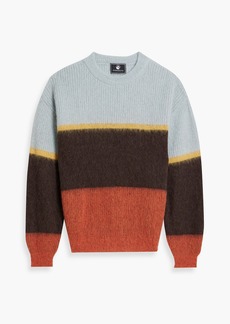 Cordova - Arosa striped knitted sweater - Brown - S