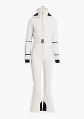 Cordova - Corsa striped hooded ski suit - Gray - XS
