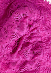 Cosabella - Allure stretch-lace bralette - Pink - S