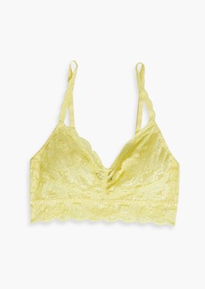 Cosabella - Never Say Never stretch-lace bralette - Yellow - S