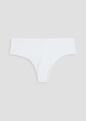 Cosabella - Stretch-cotton jersey mid-rise thong - White - S/M