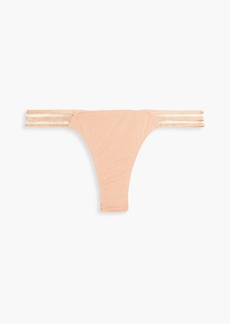Cosabella - Tempo stretch-TENCEL™ low-rise thong - Pink - M/L