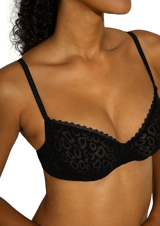 Cosabella Accra Flocked Animal Print Underwire Bra