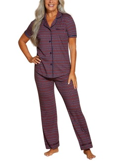 Cosabella Bella Printed Top Pant Pajama Set